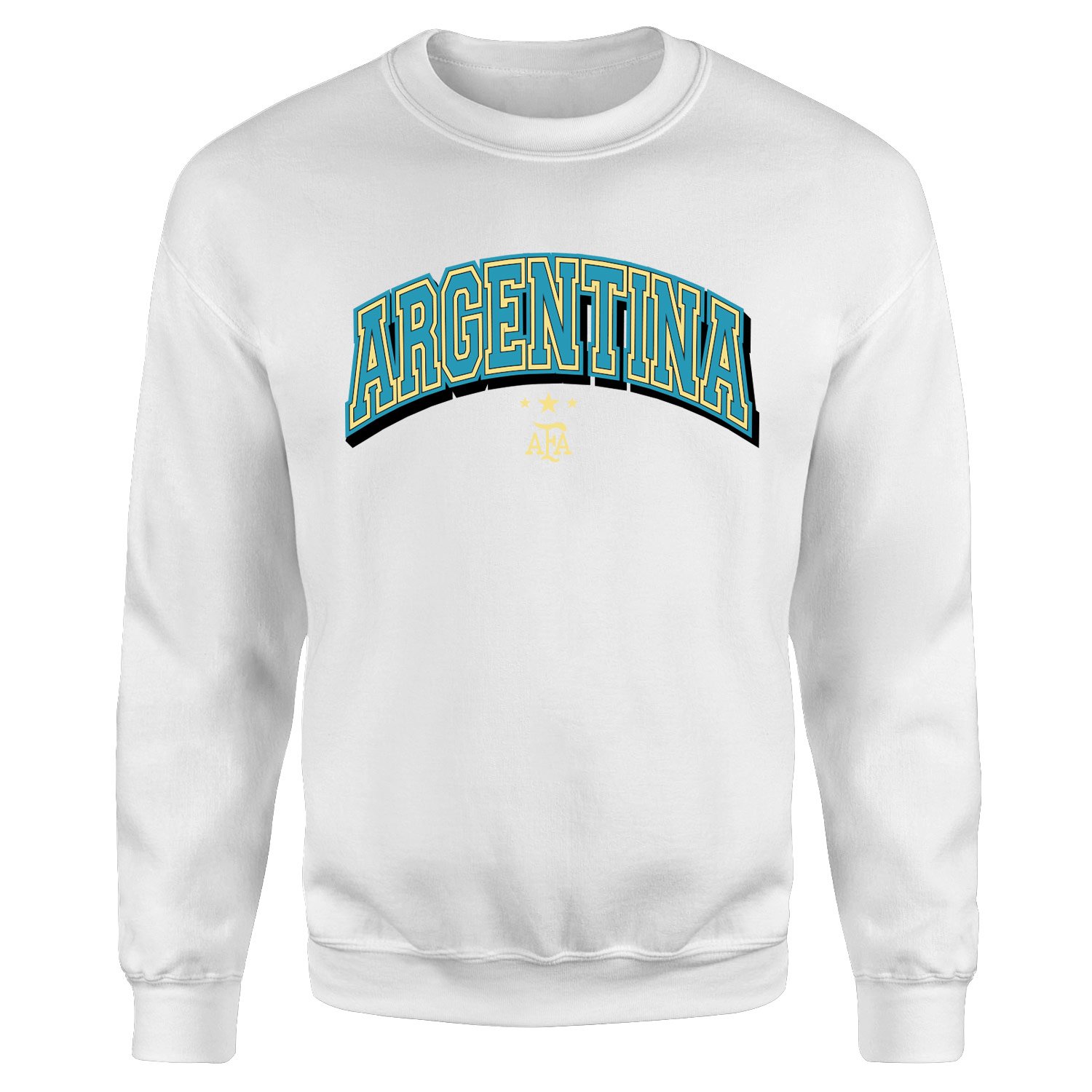 Arjantin 2026 Varsity Sweatshirt M - Beyaz
