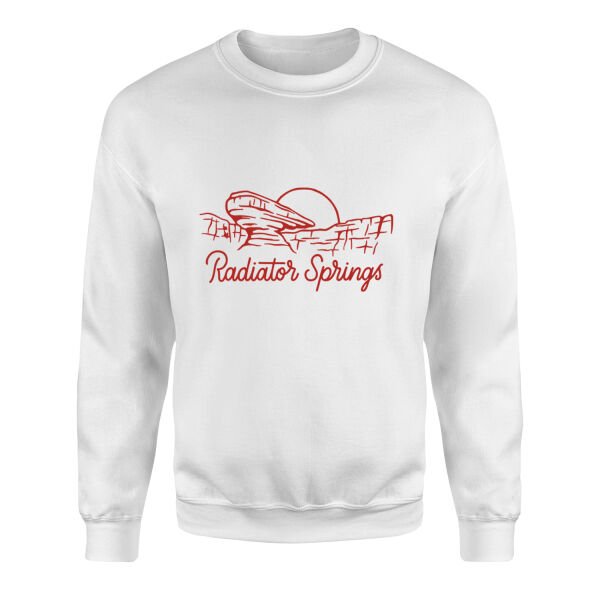 Radiator Springs Sweatshirt M - Beyaz