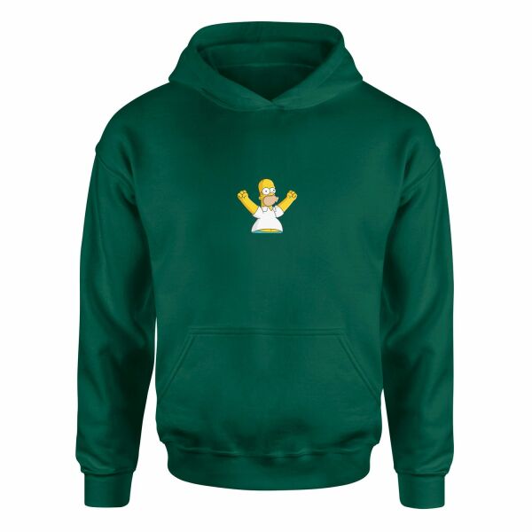 Homer Simpson, Proud Simpson | The Simpsons Hoodie M - Nefti Yeşili
