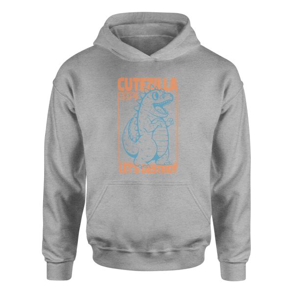 Cutezilla Hoodie XL - Gri
