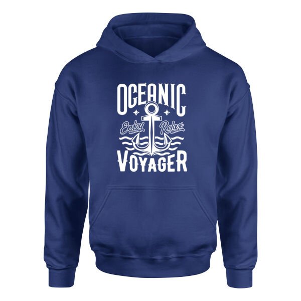 Oceanic Voyager Hoodie M - İndigo Mavisi