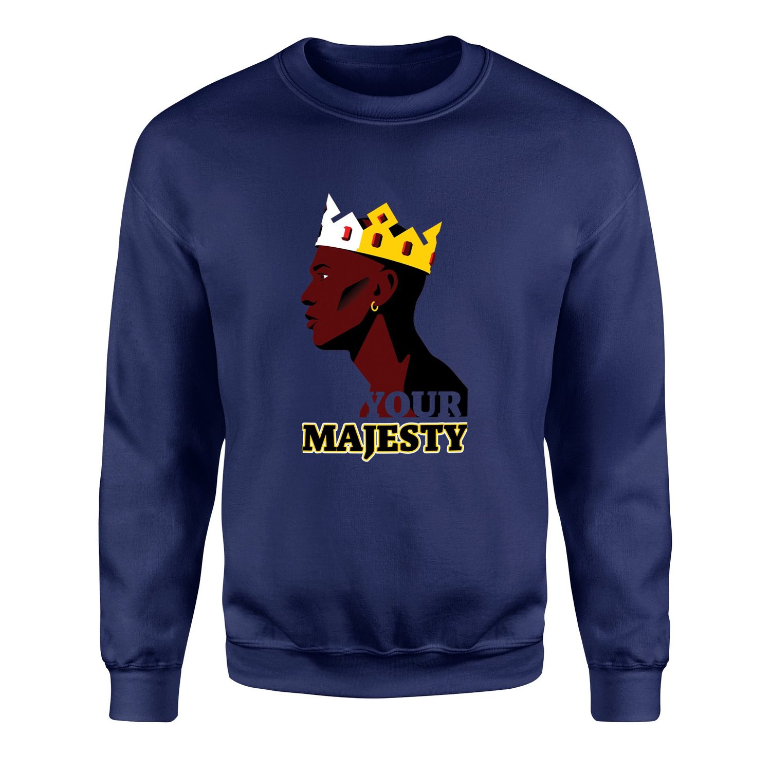 Air Jordan Your Majesty Sweatshirt L - İndigo Mavisi