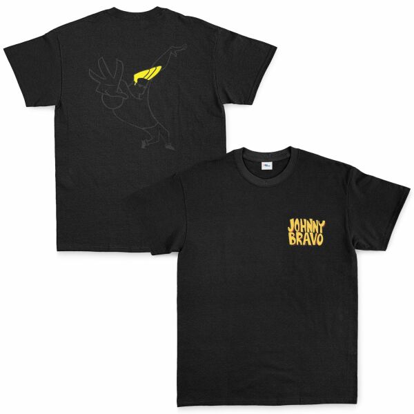 Man I’m Pretty | Johnny Bravo Tişört XXL - Siyah