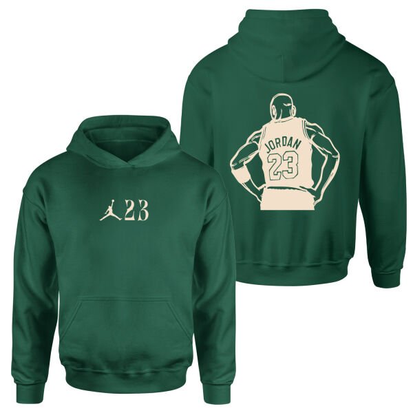 MJ 23 Unstoppable Cream |  Air Jordan Hoodie L - Nefti Yeşili