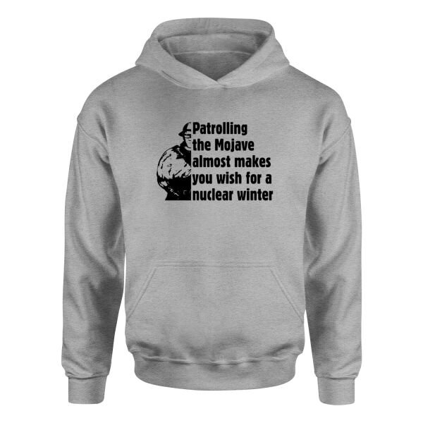 Patrolling the Mojave Hoodie S - Gri