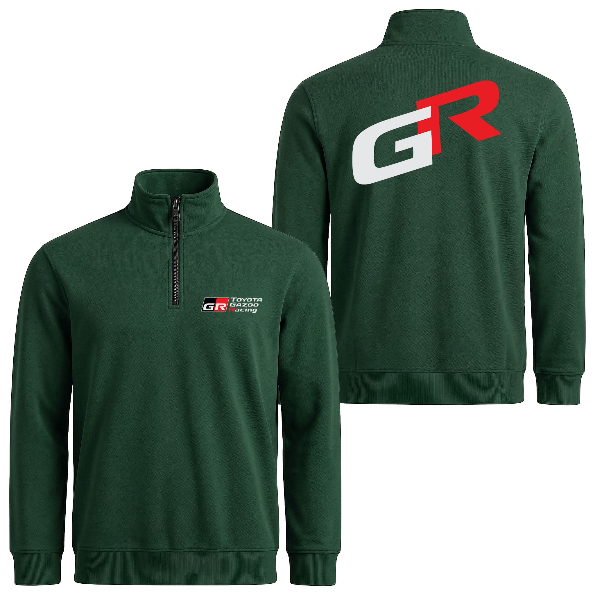 Toyota Gazoo Racing Yarım Fermuarlı Sweatshirt
