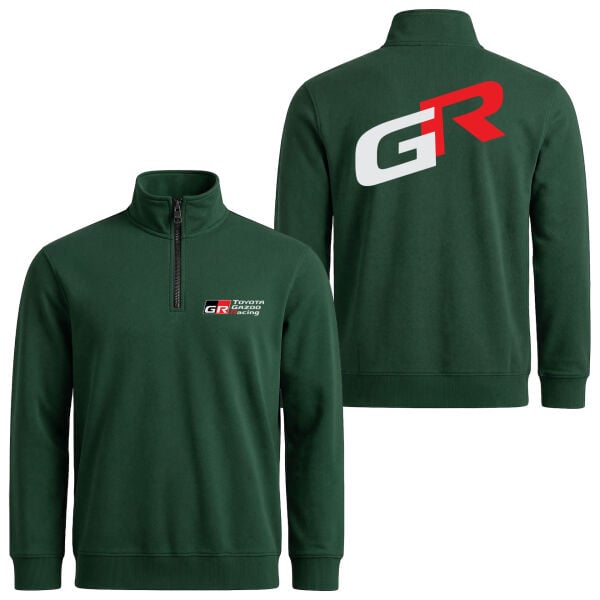 Toyota Gazoo Racing Yarım Fermuarlı Sweatshirt