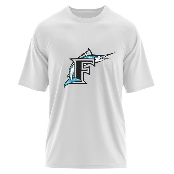 Florida Marlins Vintage Oversize Tişört L - Beyaz