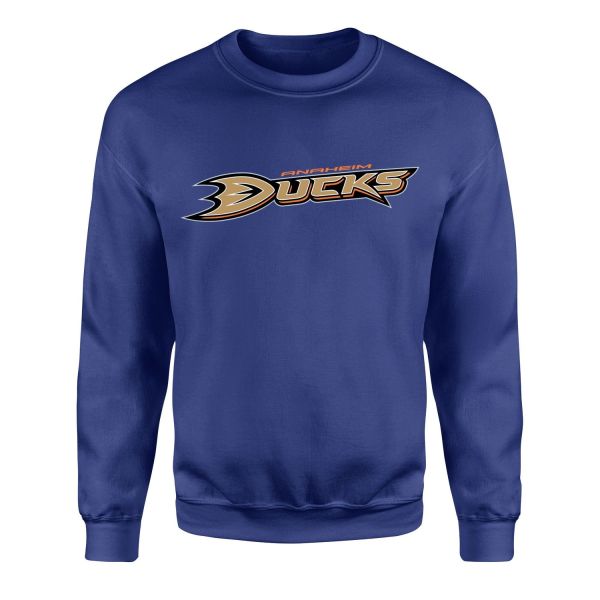 Anaheim Ducks Sweatshirt M - İndigo Mavisi