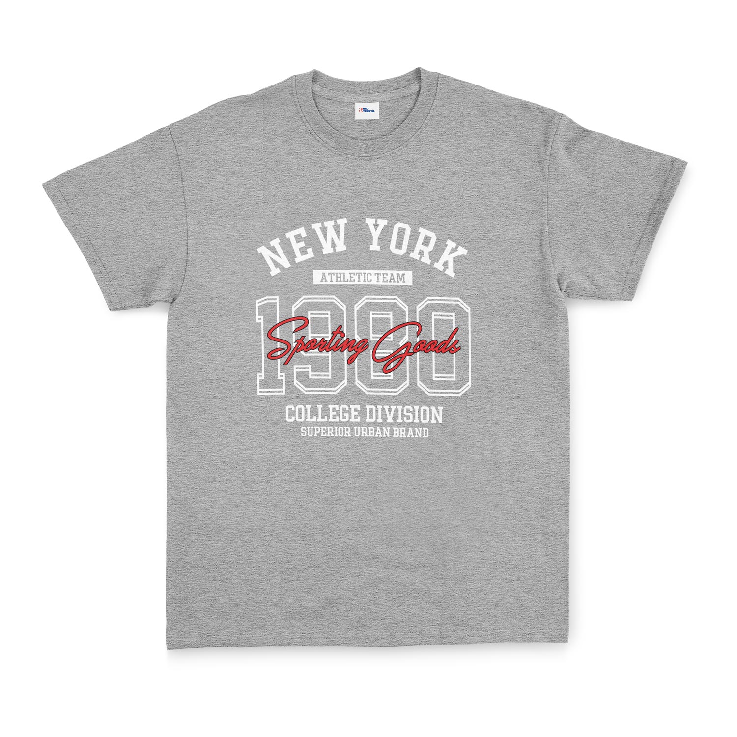NY Athletic Team SG Tişört M - Gri