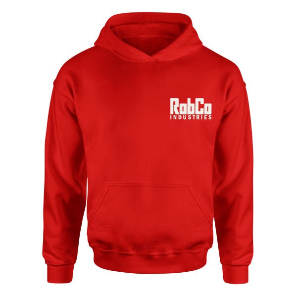 RobCo Industries Fallout Hoodie XXL - Kırmızı
