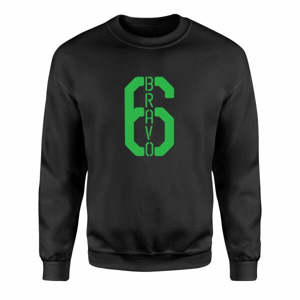 Bravo 6 | Call of Duty Sweatshirt XXL - Siyah