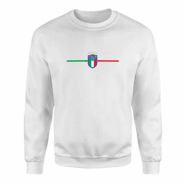 İtalya Sweatshirt XXL - Beyaz