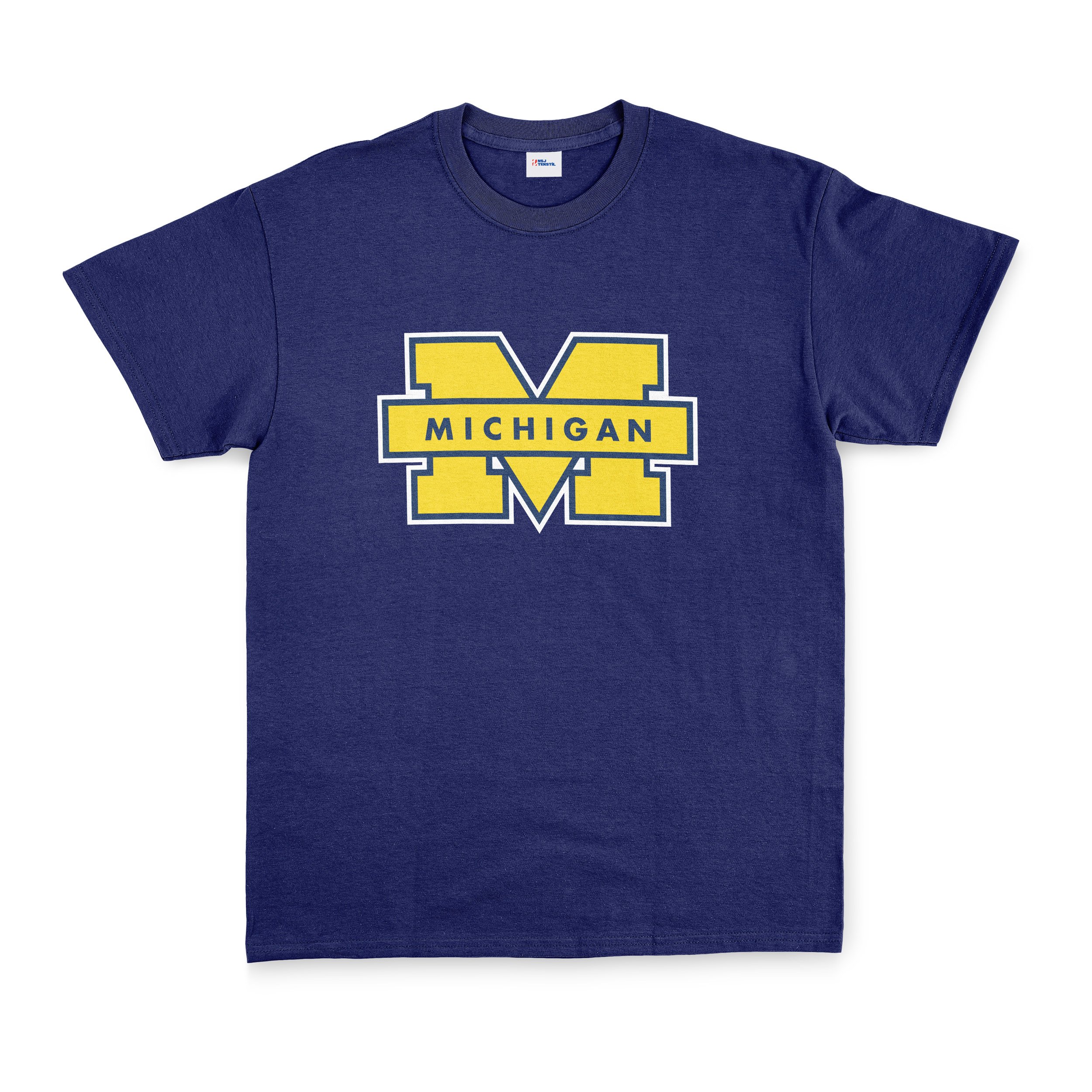 Michigan Wolverines Tişört XL - İndigo Mavisi