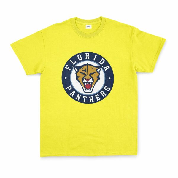 Florida Panthers Badge Tişört XL - Sarı