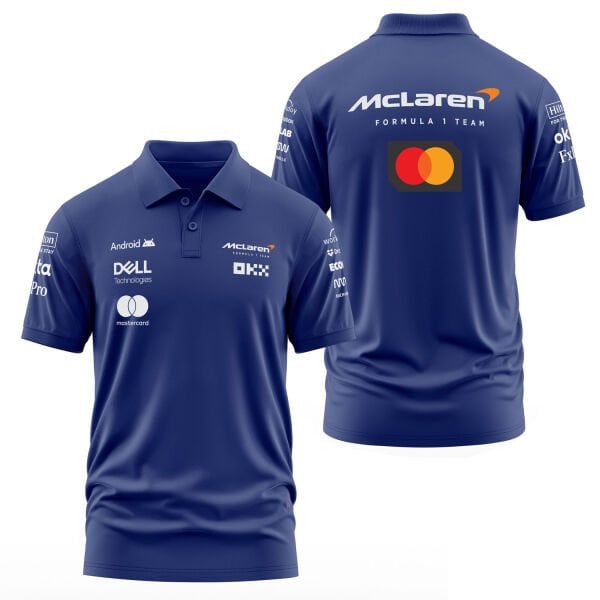 McLaren Racing Teamline White Polo Tişört