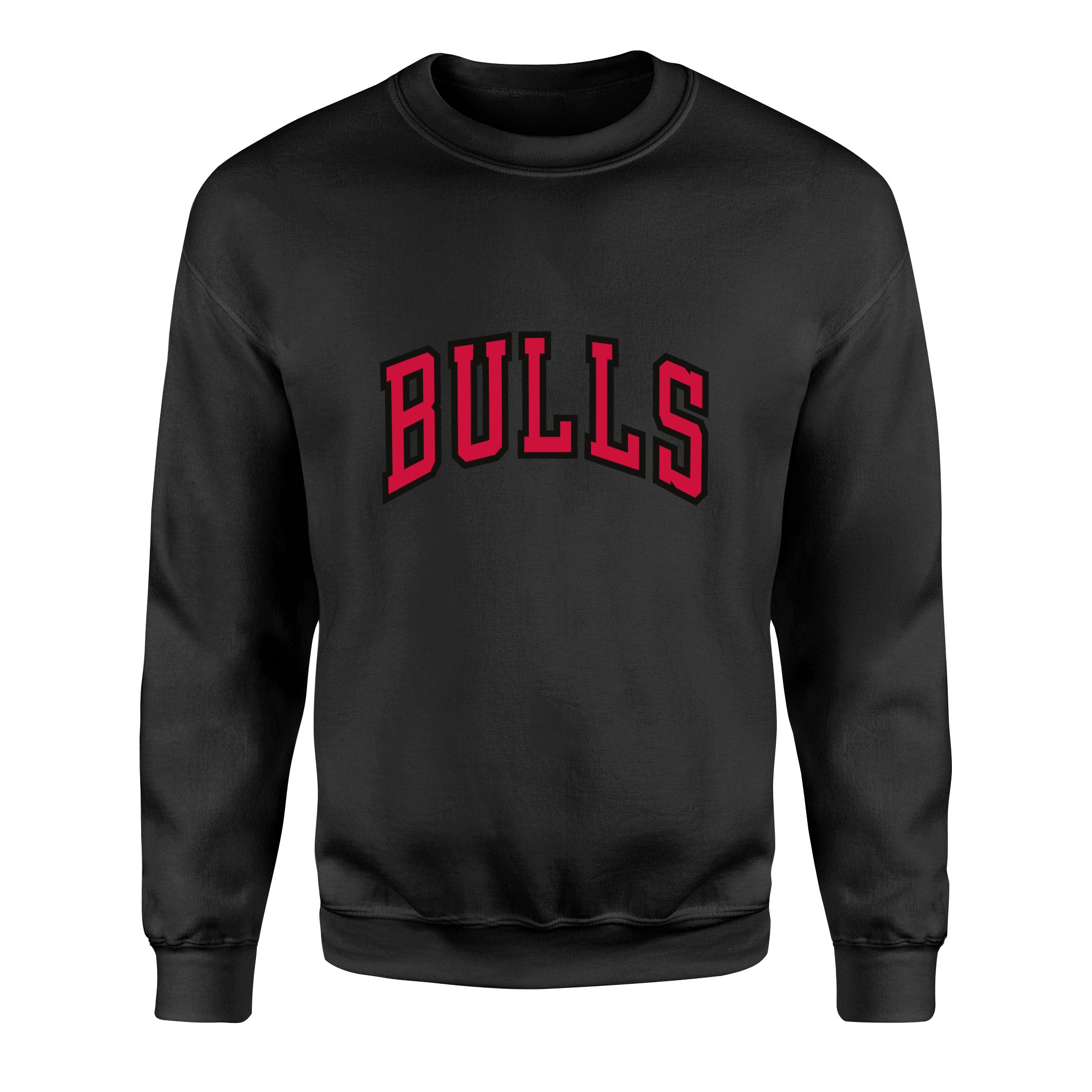 BULLS Sweatshirt L - Siyah