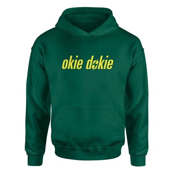 okie dokie | Fallout Hoodie XL - Nefti Yeşili