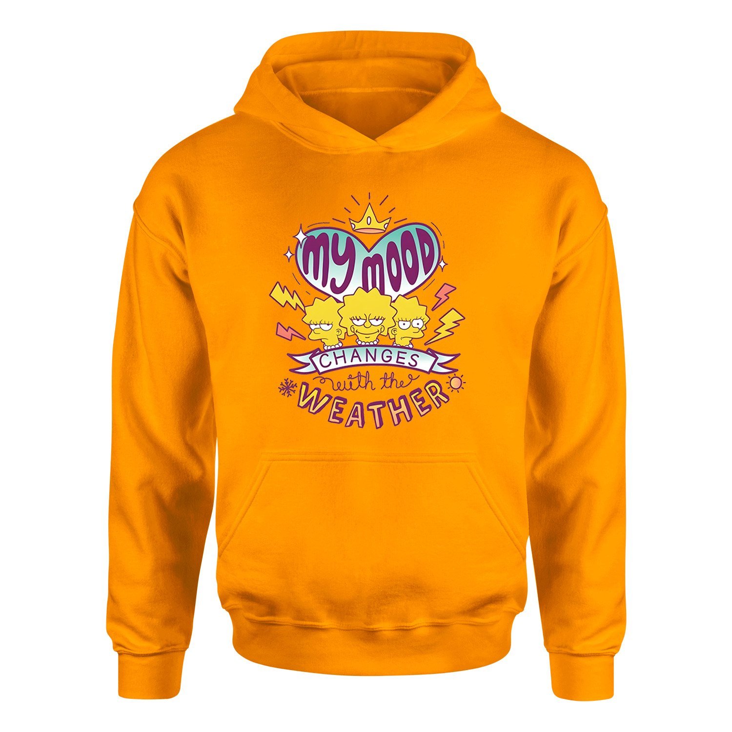 my mood changes with the weather Hoodie
