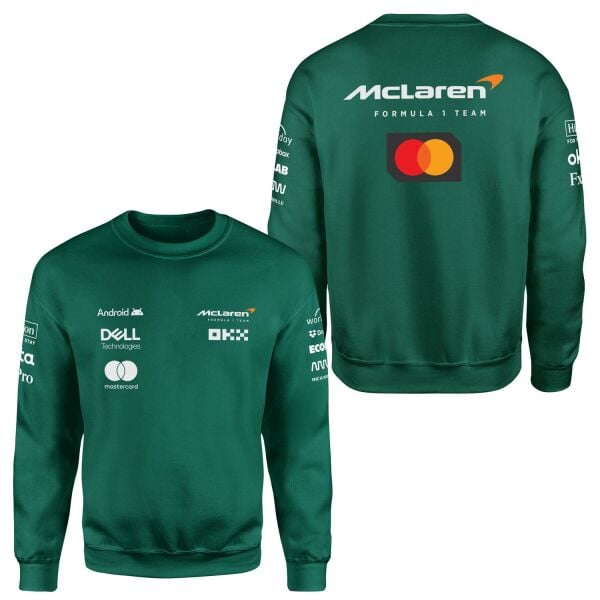 McLaren Racing Teamline White Sweatshirt