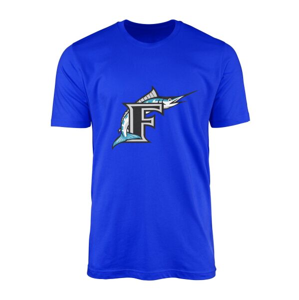 Florida Marlins Vintage Tişört S - Mavi