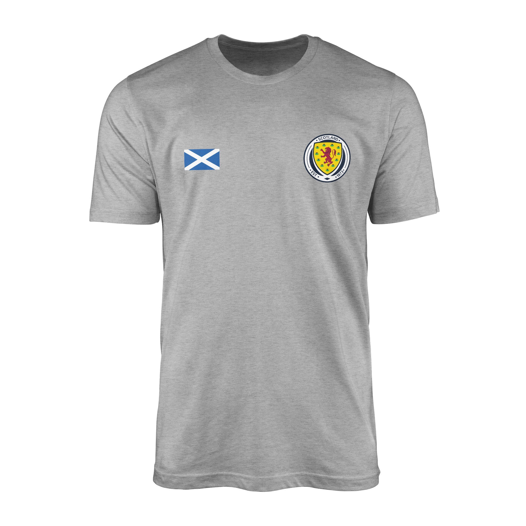 İskoçya FF Tişört XL - Gri