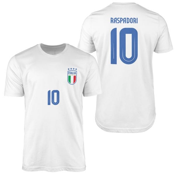 Giacomo Raspadori | İtalya 24 Forma Tişört