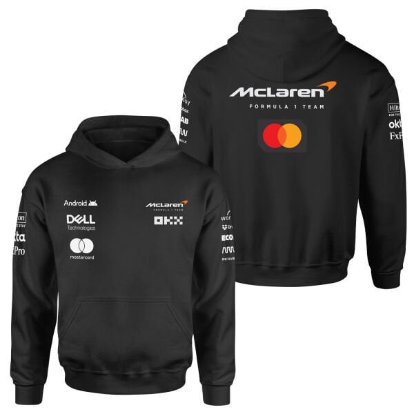 McLaren Racing Teamline White Hoodie