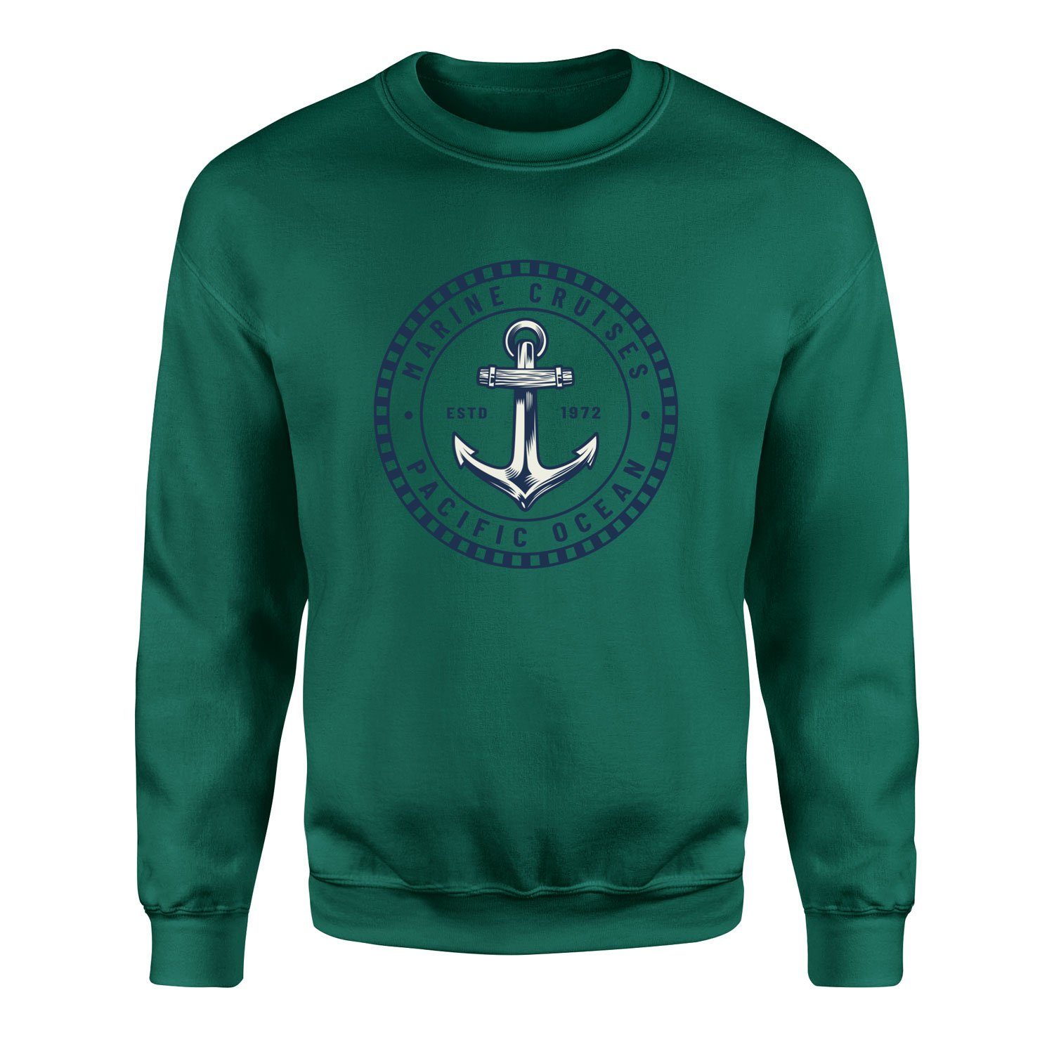 Marine Cruises Pacific Ocean Sweatshirt M - Nefti Yeşili