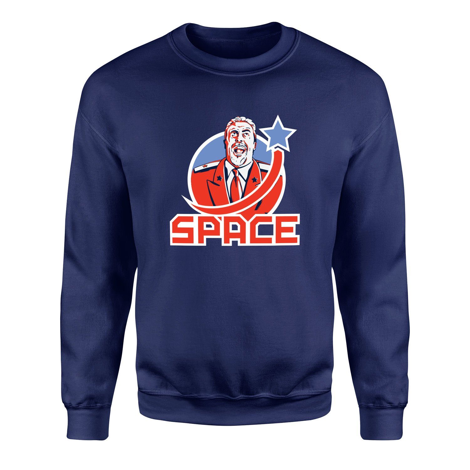One Place That Hasn’t Been Corrupted By Capitalism | Red Alert Sweatshirt M - İndigo Mavisi