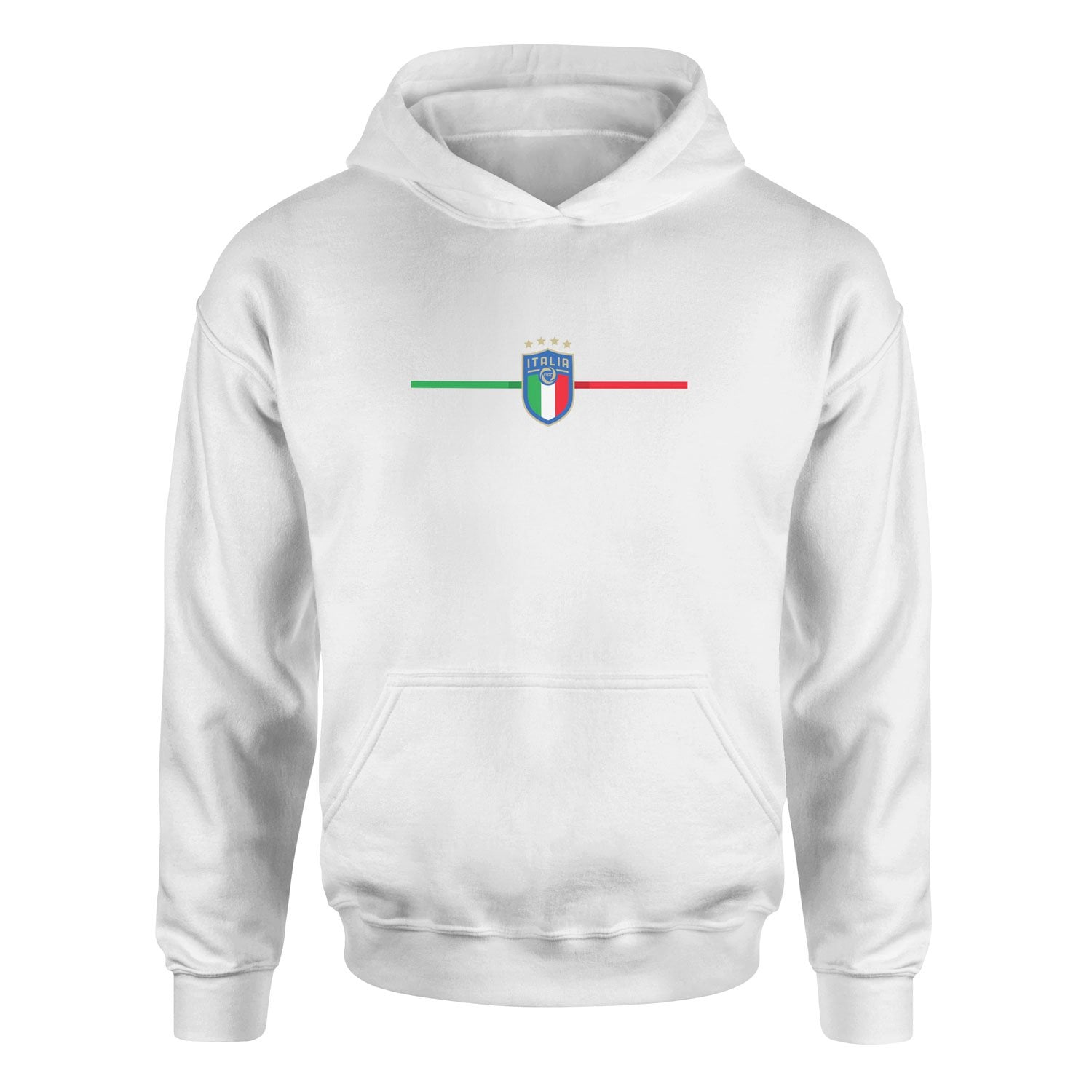 İtalya Hoodie L - Beyaz