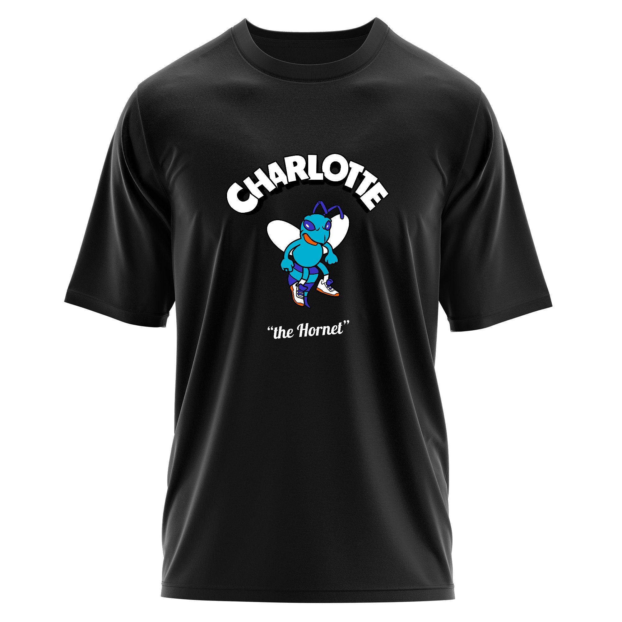 Charlotte Cartoon Oversize Tişört