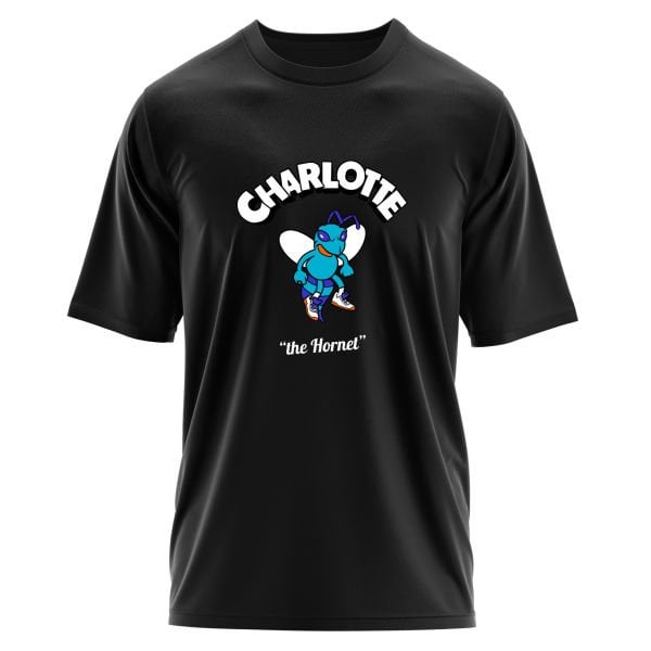 Charlotte Cartoon Oversize Tişört