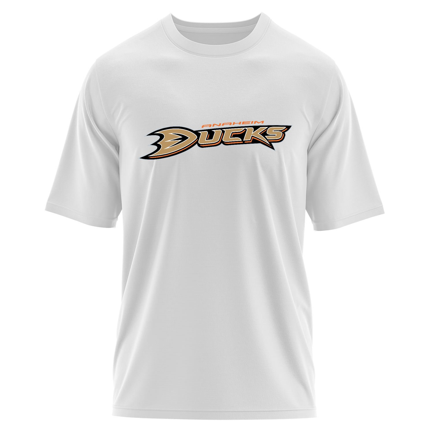 Anaheim Ducks Oversize Tişört L - Beyaz