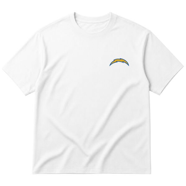 Los Angeles Chargers Oversize Tişört S - Beyaz