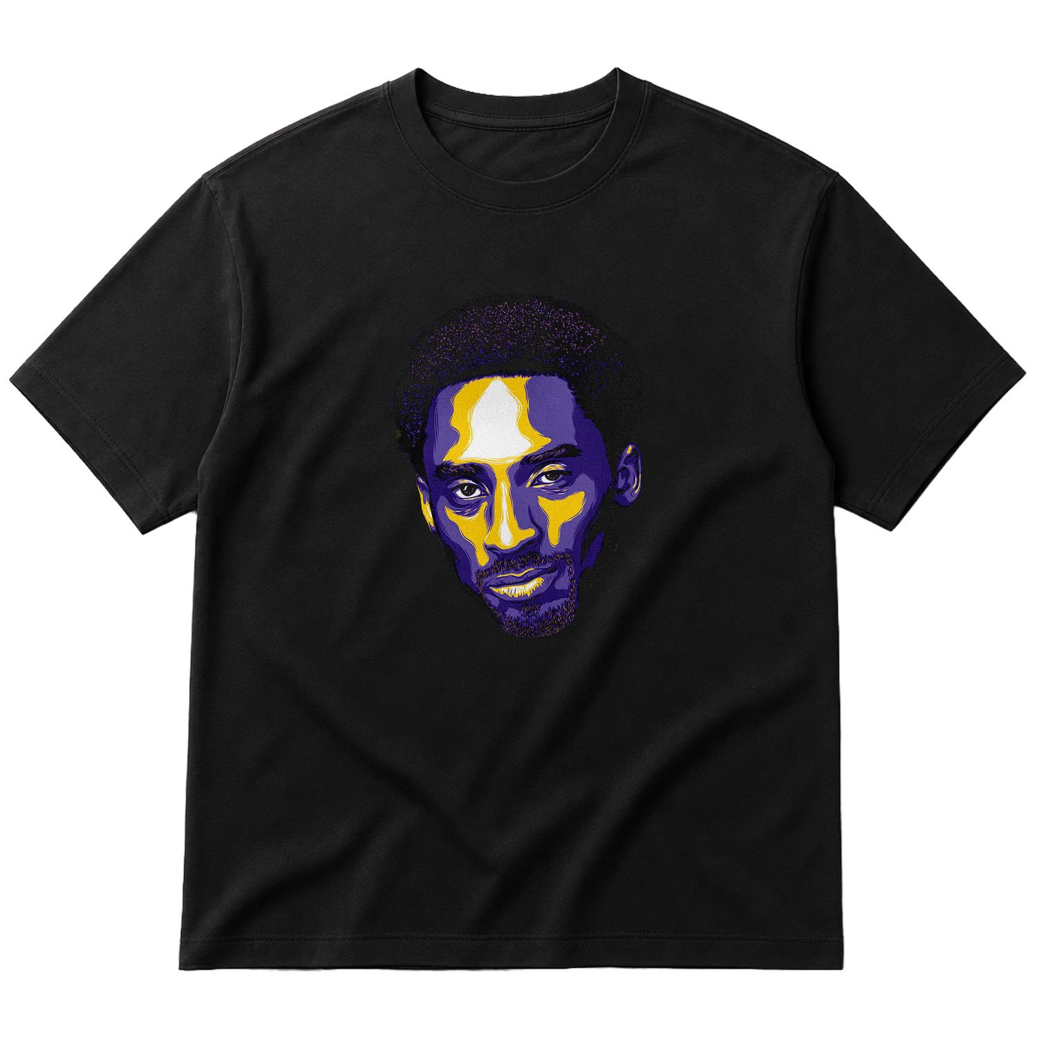 Kobe Bryant H Oversize Tişört S - Siyah