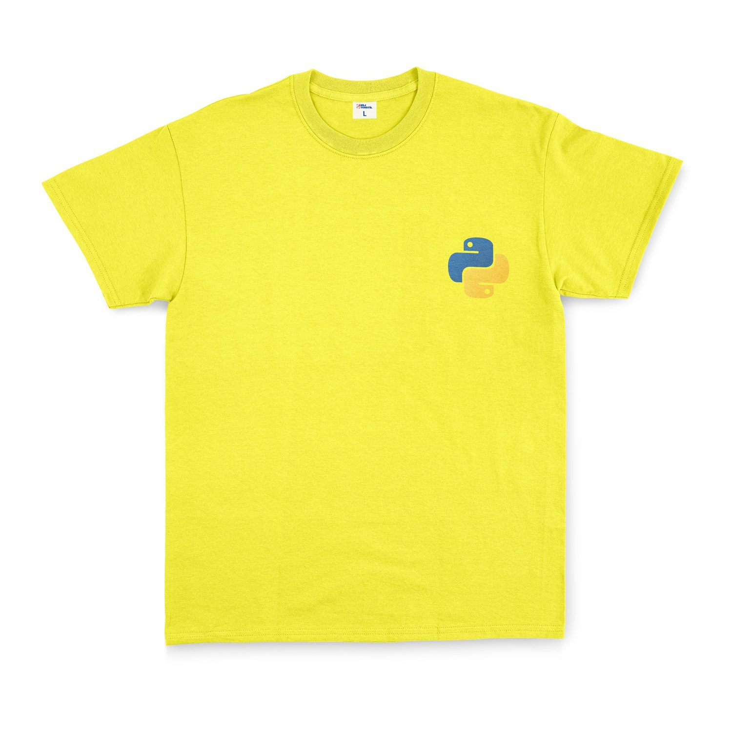 Python Icon Tişört XXL - Sarı