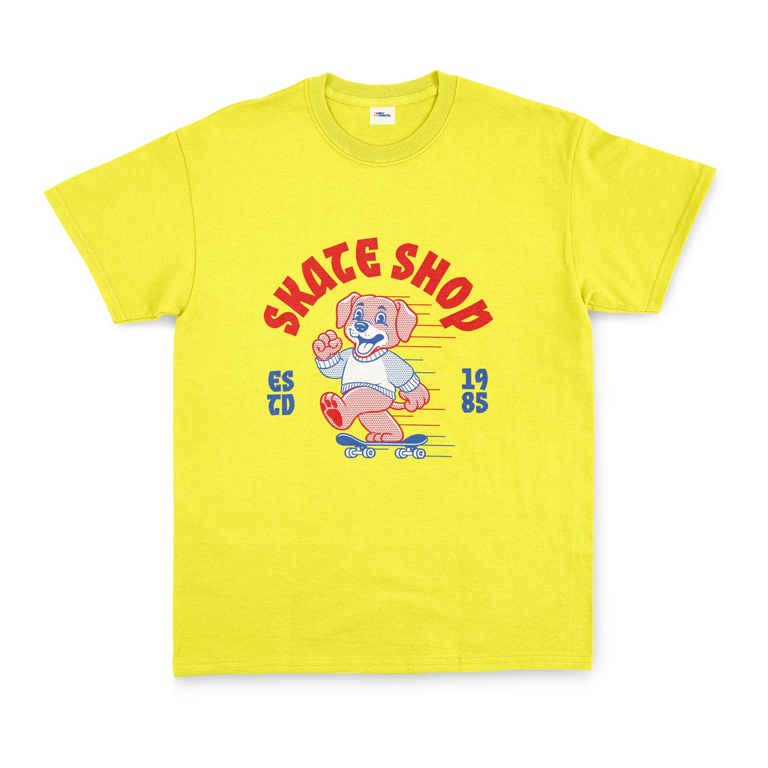 Skate Shop Tişört XL - Sarı