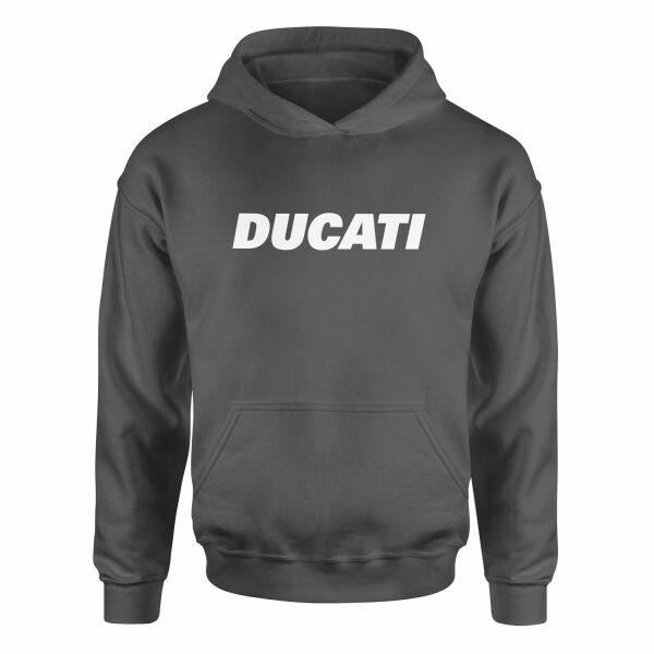 Ducati White Hoodie XL - Füme