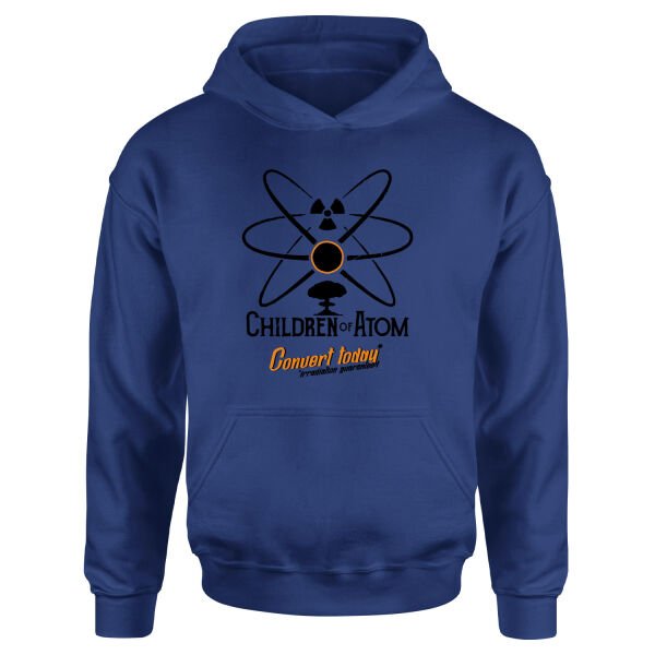 Children of Atom Hoodie S - İndigo Mavisi