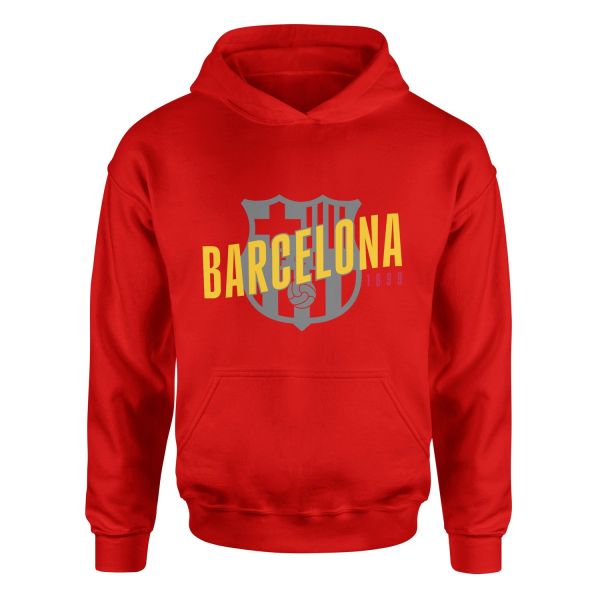 FC Barcelona 1899 Hoodie S - Kırmızı