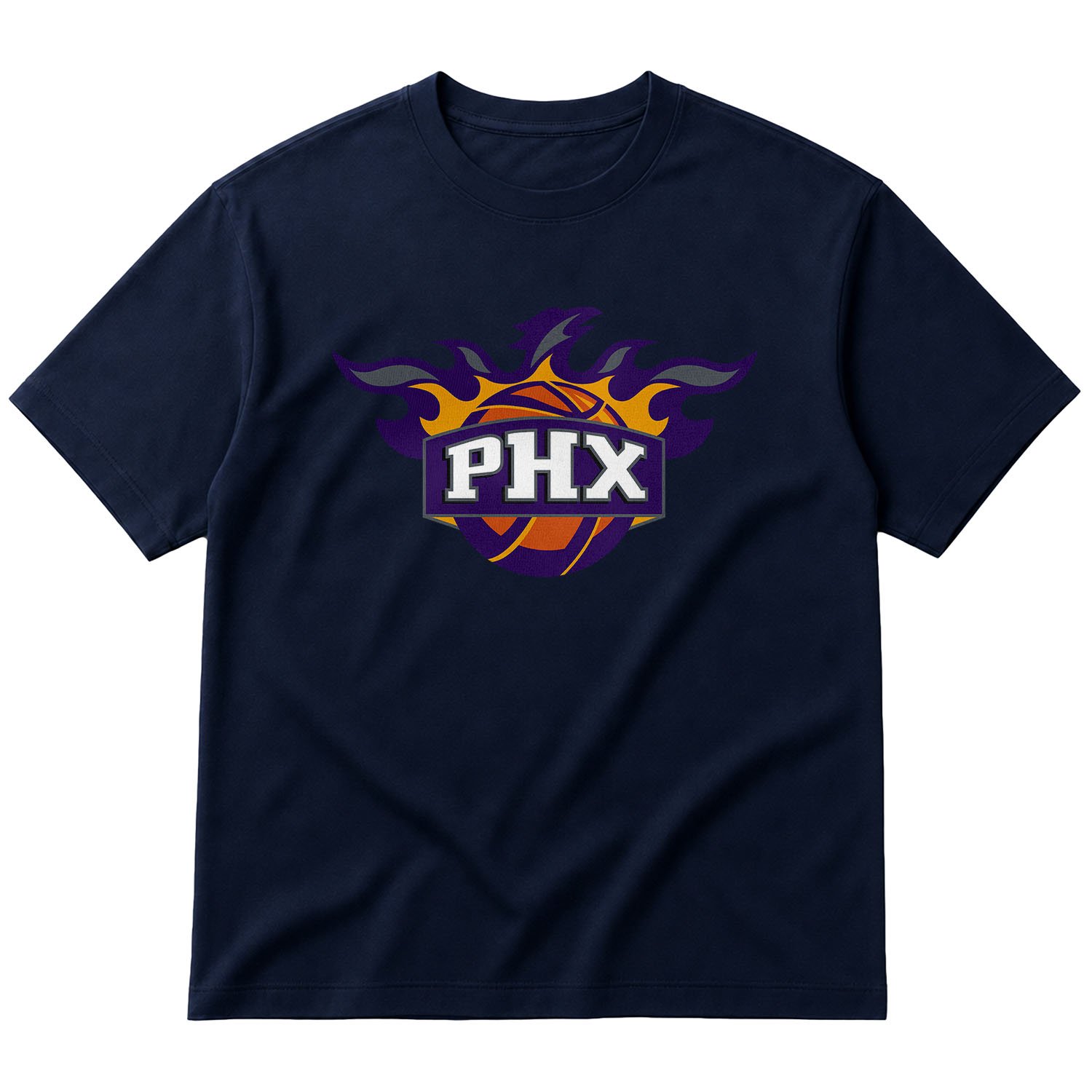 PHX Oversize Tişört S - İndigo Mavisi