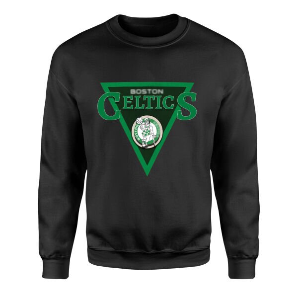 Boston V Sweatshirt M - Siyah