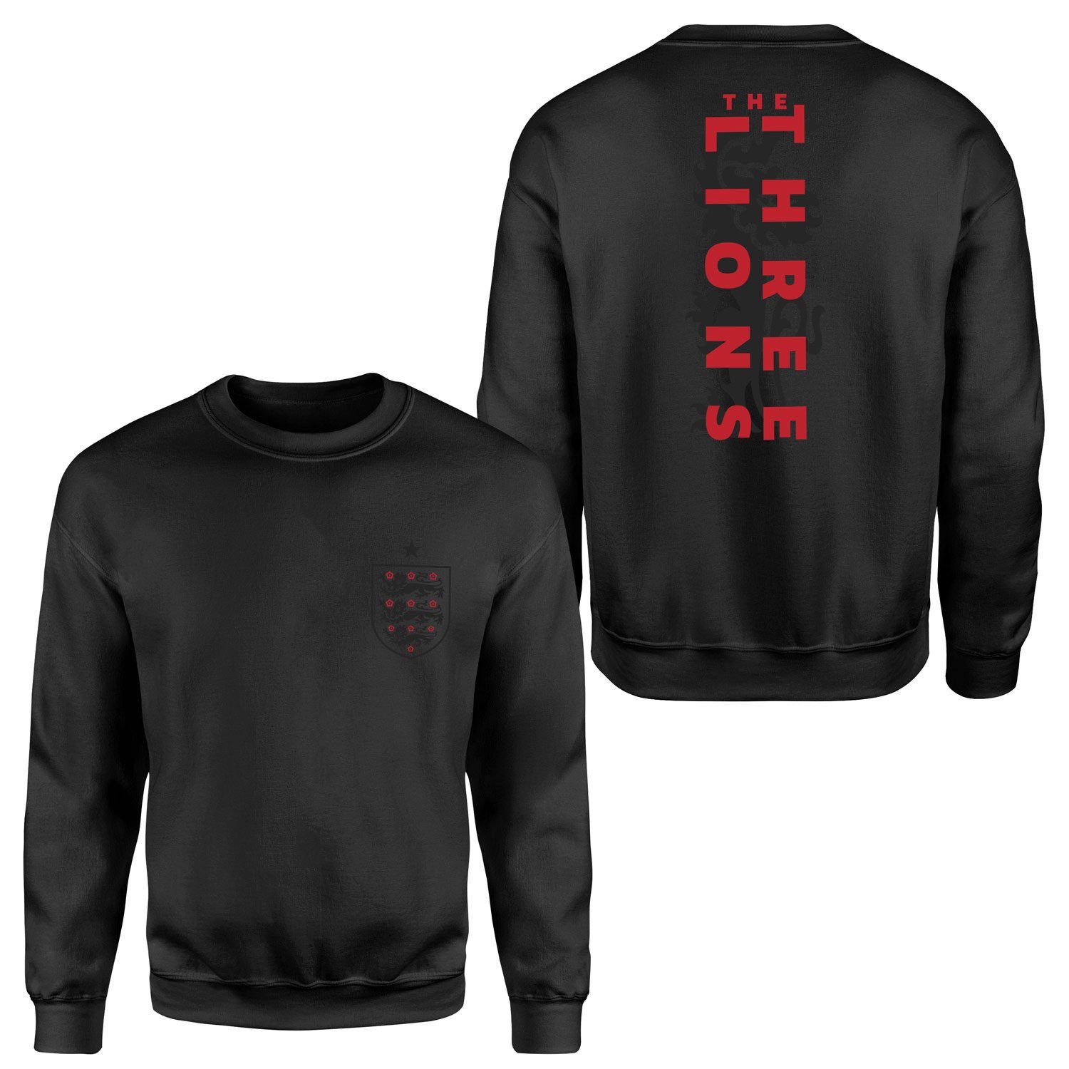 Three Lions | İngiltere Sweatshirt XXL - Siyah