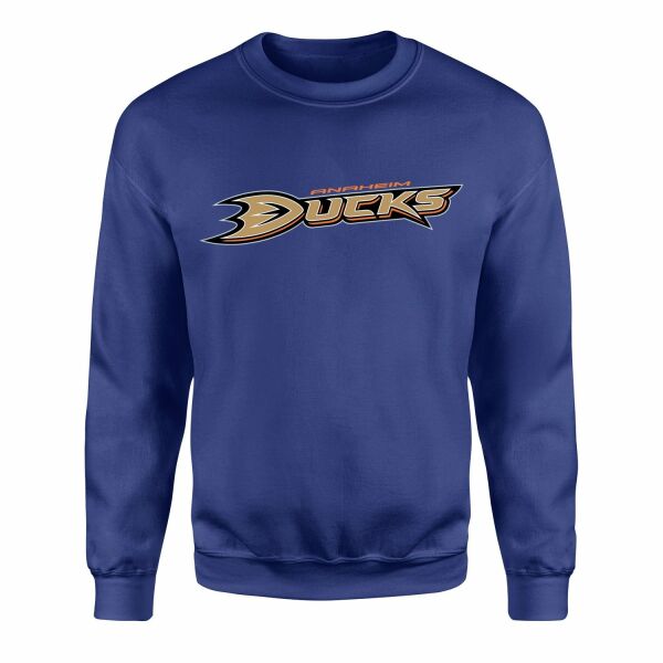 Anaheim Ducks Sweatshirt XL - İndigo Mavisi