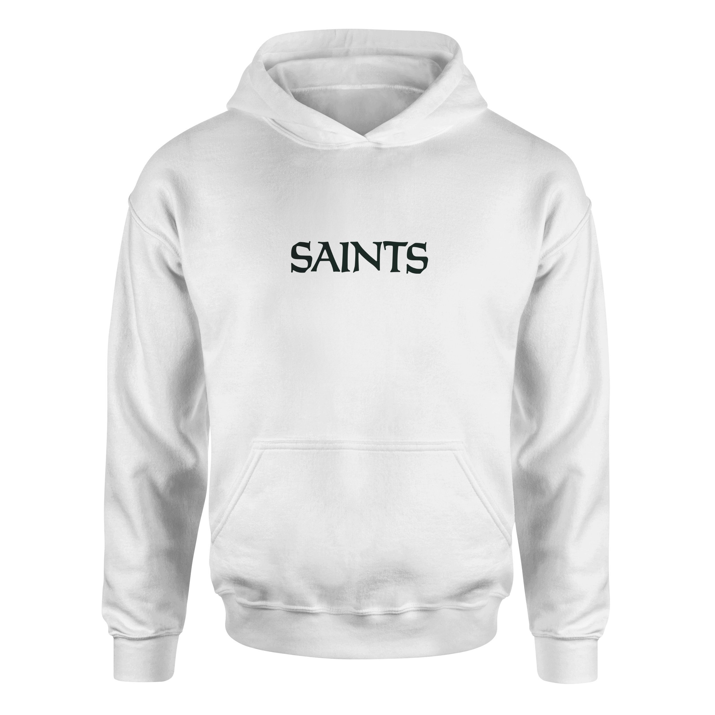 NO SAINTS Iconic | Black Hoodie XXL - Beyaz