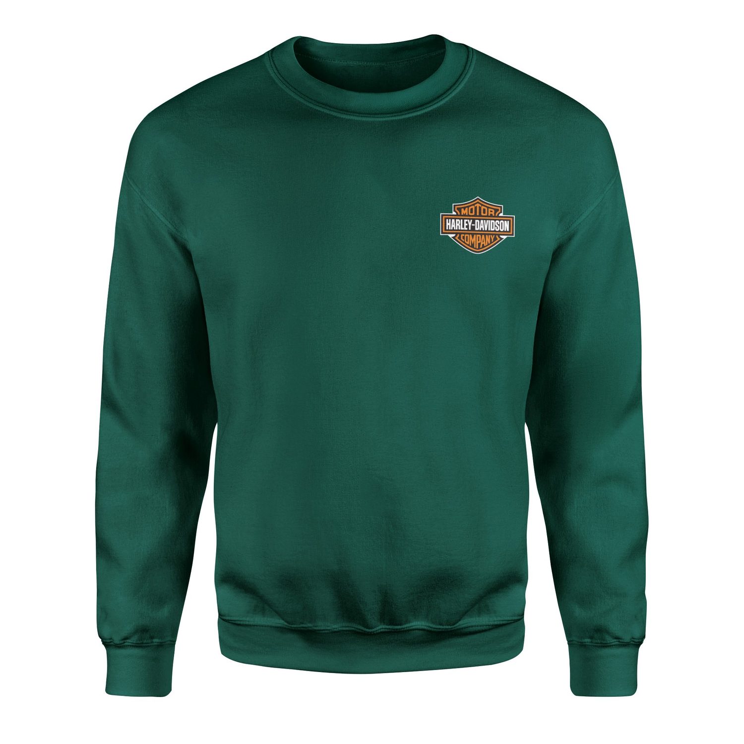Harley Davidson Sweatshirt L - Nefti Yeşili