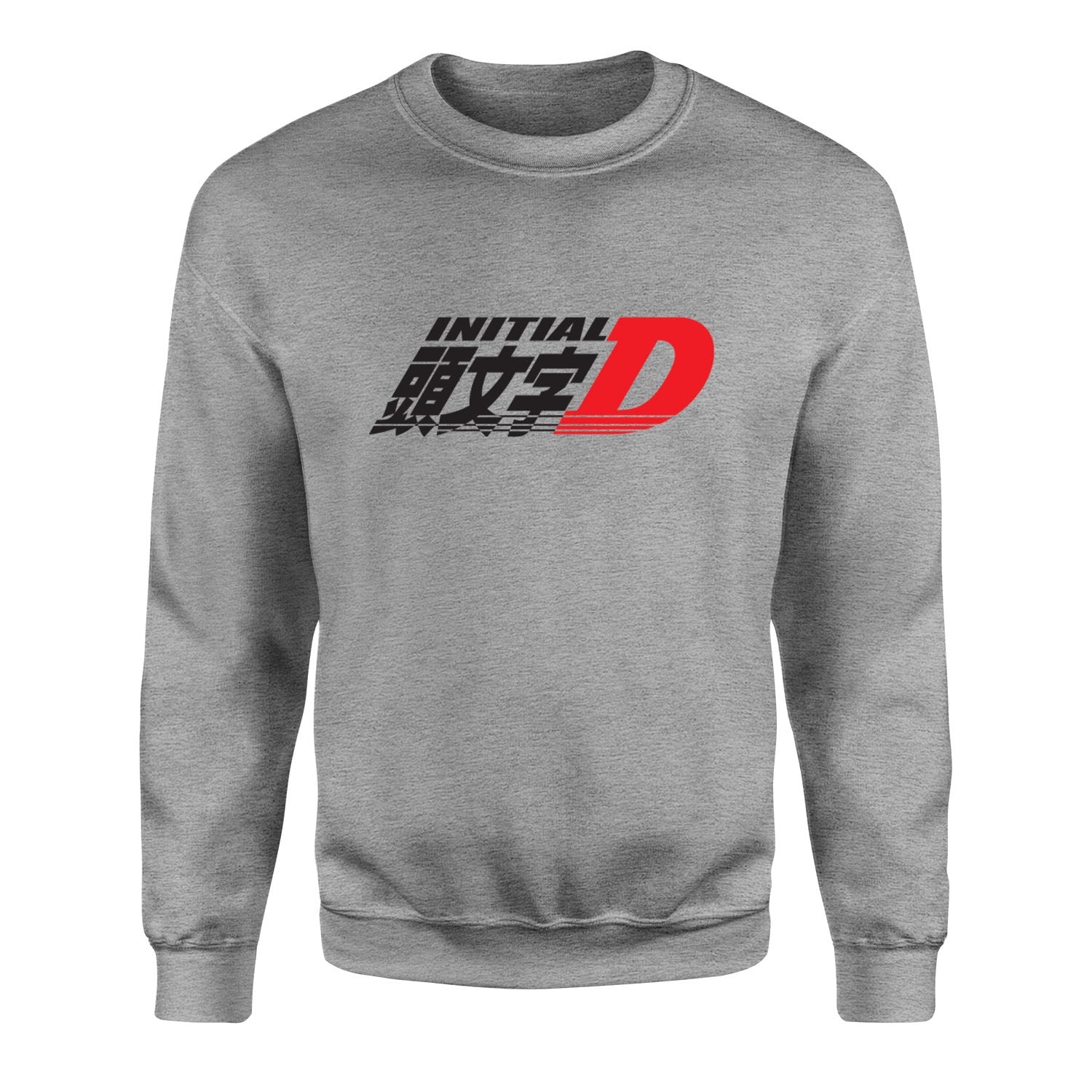 Initial D Sweatshirt L - Gri