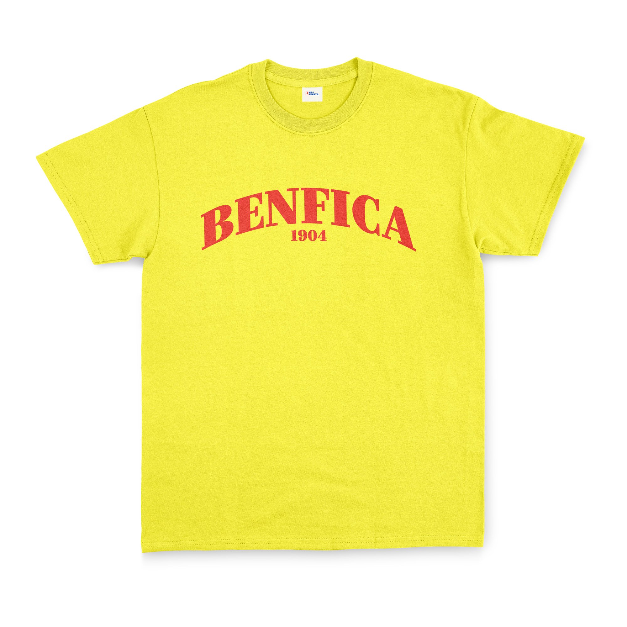 Benfica 1904 Tişört XXL - Sarı