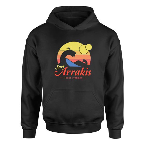 Surf Arrakis Hoodie XL - Siyah